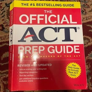 Act prep guide book